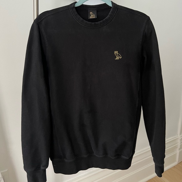 OVO (October’s very own) black crew neck - size XS Women’s 🥷 - Picture 4 of 4